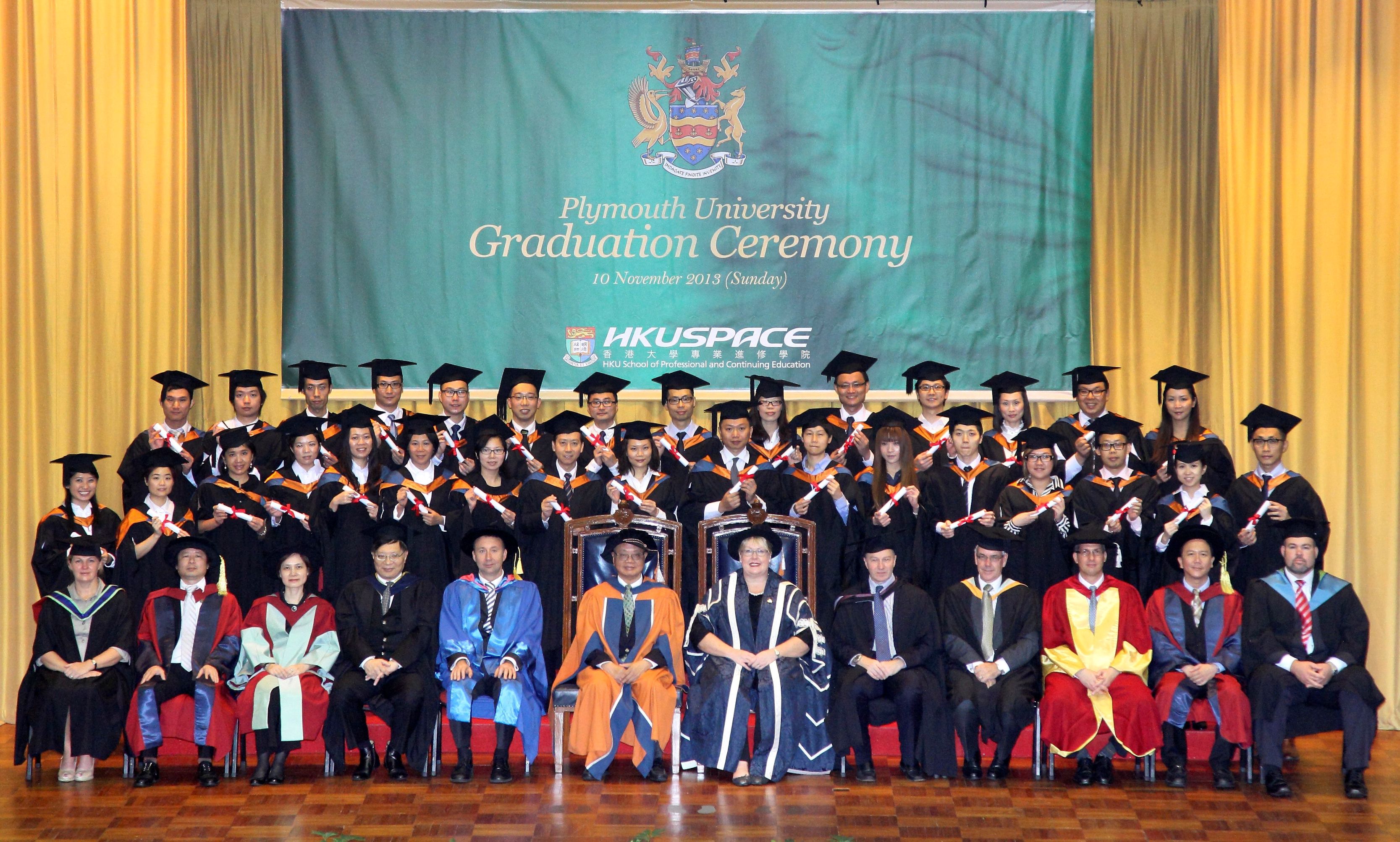 Plymouth University celebrates second graduation ceremony in Hong Kong